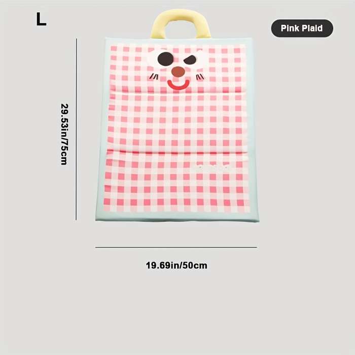1piece Blue Plaid Cooling Pad