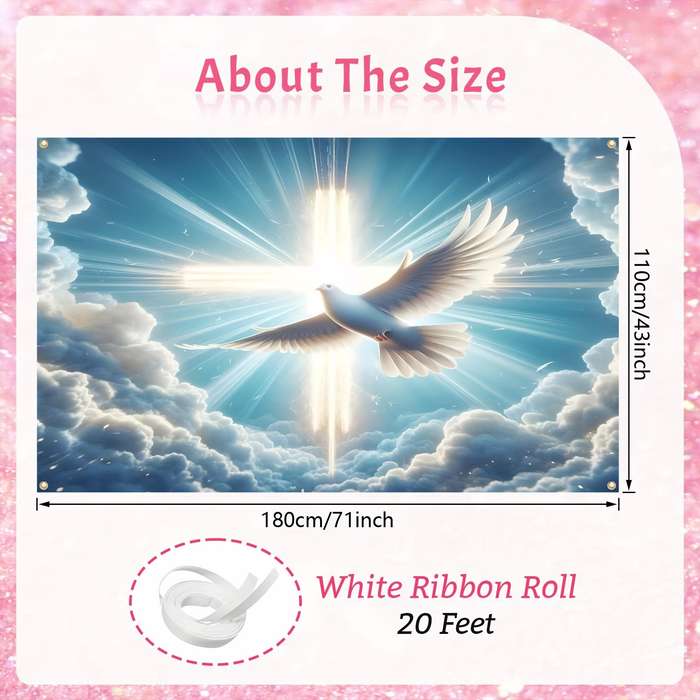 1pc 238.76180.34cm Jesus Christian Themed Stickers