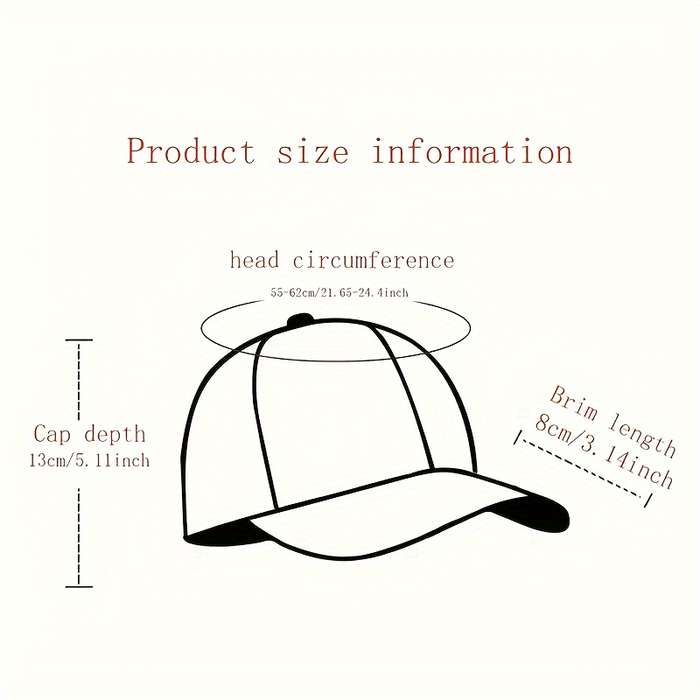 1pc Adjustable Baseball Caps with Scratch Pattern Print Polyester 100.00% Street Style Sun H