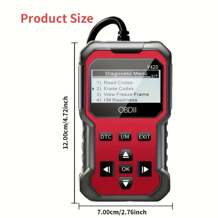 FULL OBD2 CAR DIAGNOSTIC SCANNER