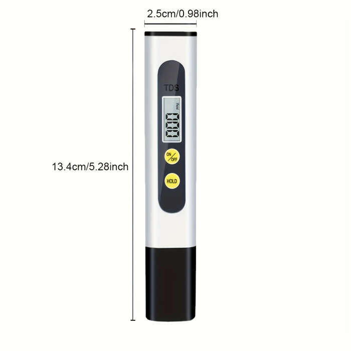 1Pc Tds M2 Digital Water Quality Meter 0 9990Ppm Measurement Range High Precision 0.1 Portable With