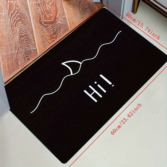 1Pc 15.75x23.62inch 40x60cm Floor Mat
