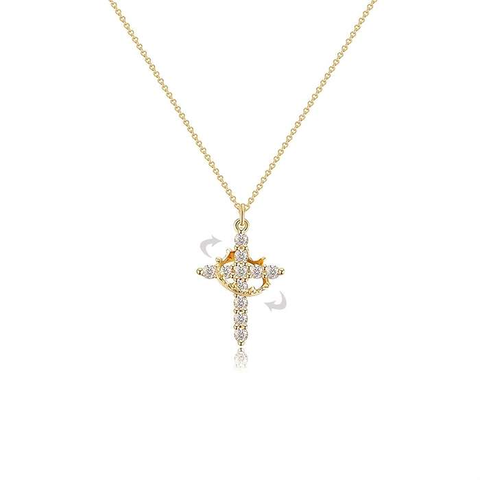 1 Piece Silvery Jesus Theme Pendant