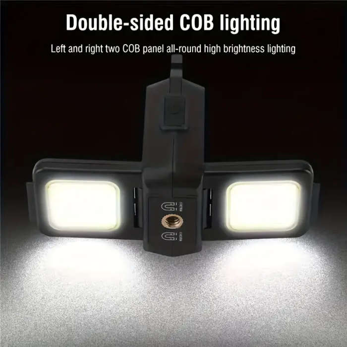 1pc LED Keychain Flashlight USB Rechargeable Multifunctional Portable Torch