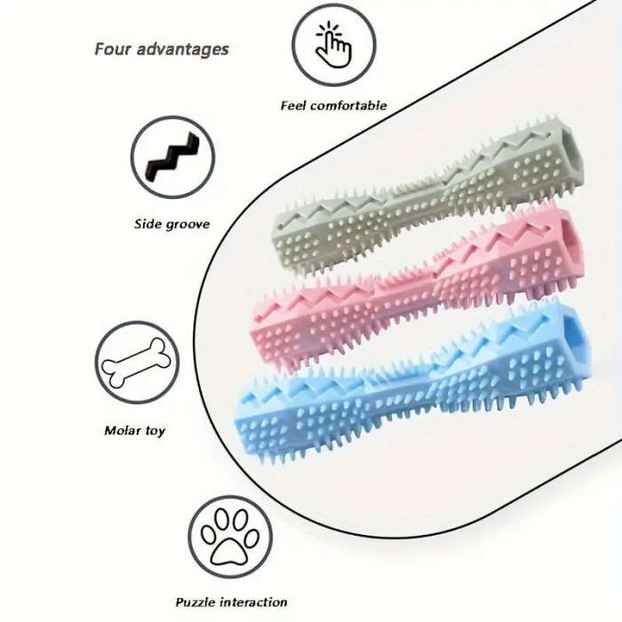 1 x Dog Toothbrush Toy