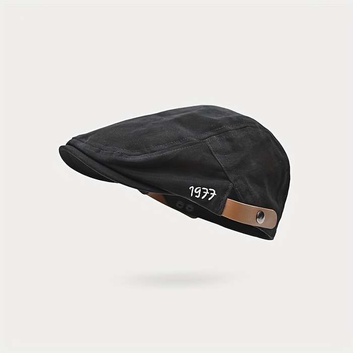 1pc Japanese-Style Unisex Forward-Facing Hats with a Literary British Retro Design Perfect for Art