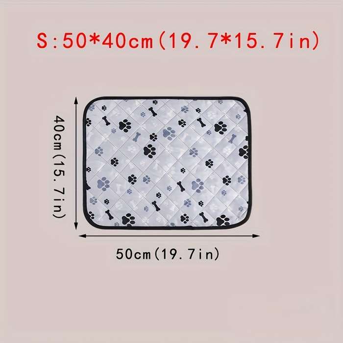 1piece Light Blue House Cooling Pad