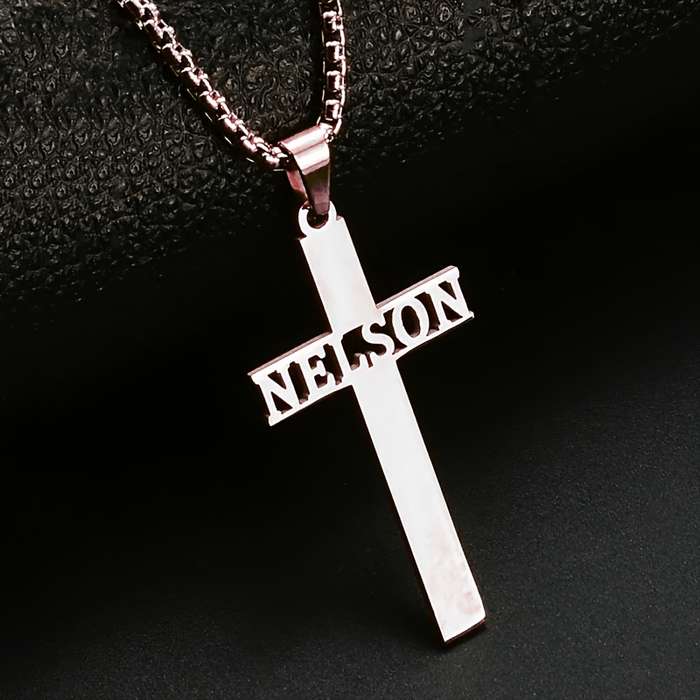 1 Piece Golden Jesus Theme Pendant