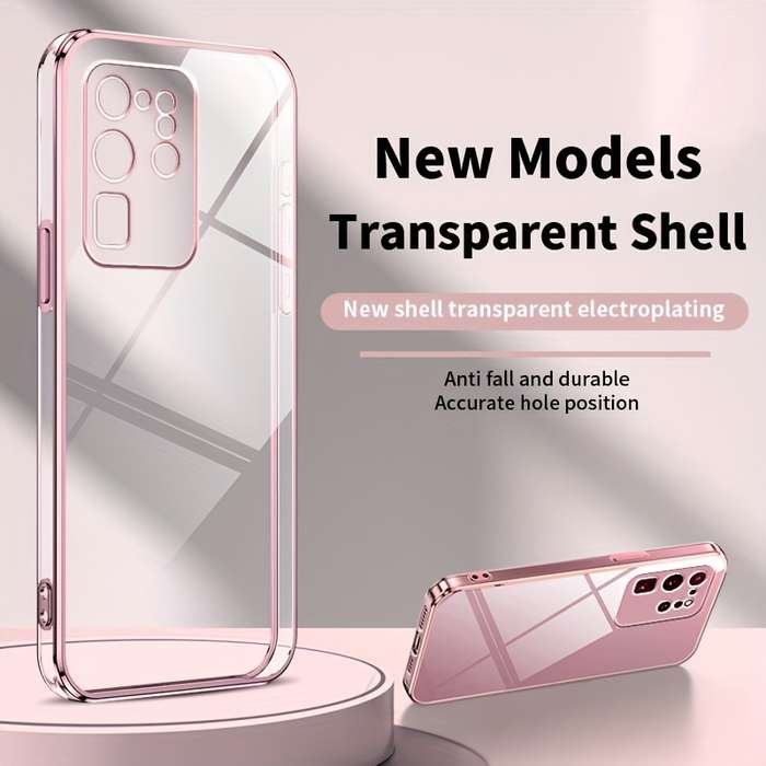 1pc Pink Color For Samsung Galaxy S20 Ultra Phone Cases