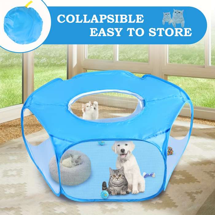 1pc Black (50cm*35cm*40cm) Pet Cage