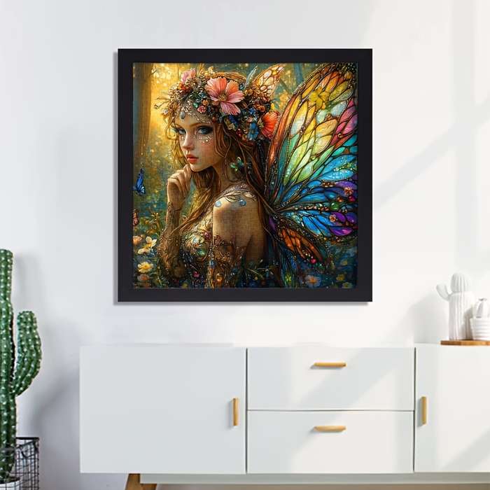 1000pcs Fantasy Fairy Puzzle Vibrant Butterfly Wing Art Challenging DIY Brain Tease