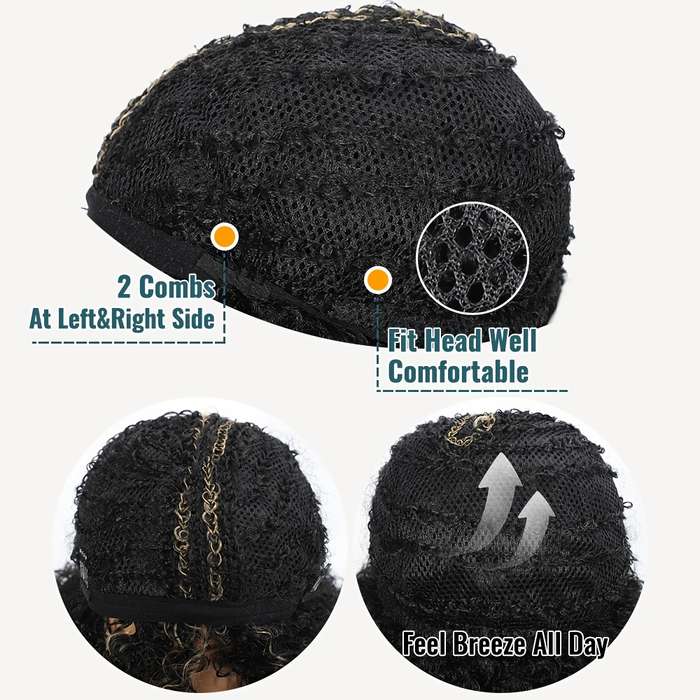 1Pc M1B99Ja 35.56cm Fashion Design Wig