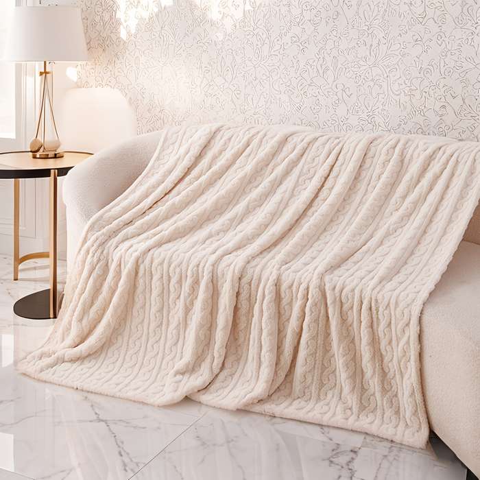 1ps Blanket Color Pearl White