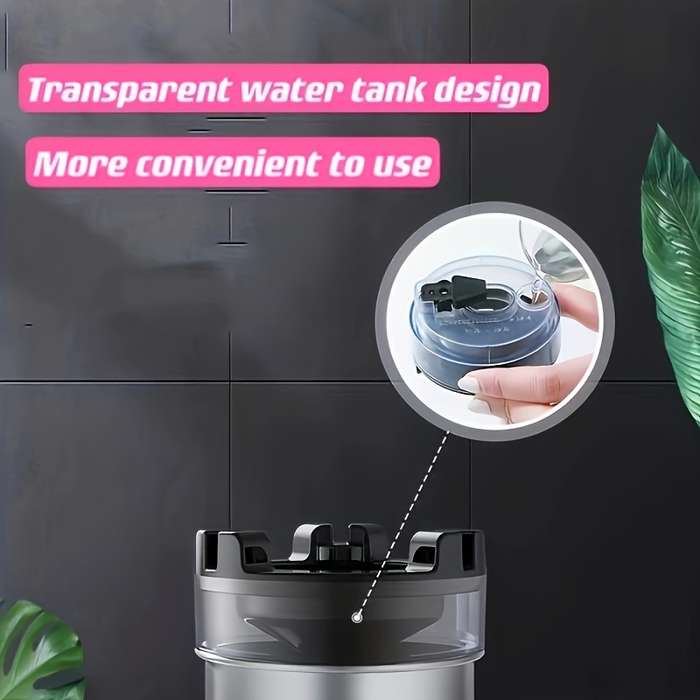 1pc Windproof Ashtray with Water Chamber Creative Funnel Design Dual Compartment for Cigare
