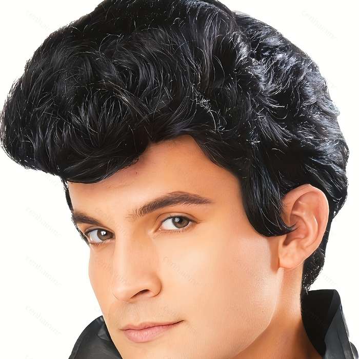 1Pc Black Fashion Design Wig
