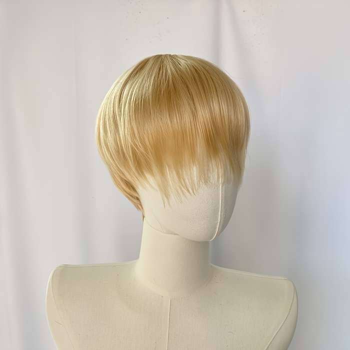 1Pc Black 20.32cm Fashion Design Wig
