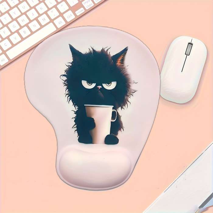 1 x Ergonomic Silicone Mouse Pad