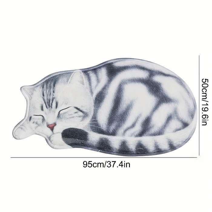 1Pc 50x95cm 19.68x37.4inch Floor Mat