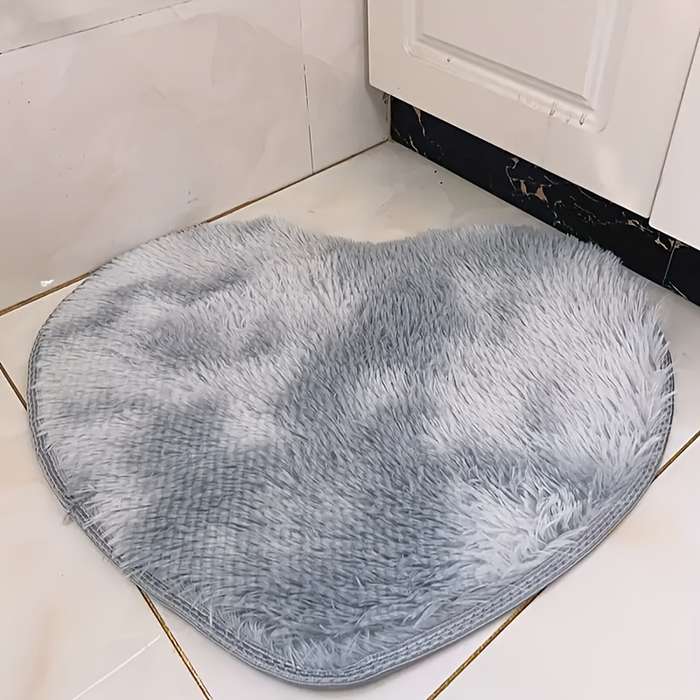 1Pc Bright Red 50x60cm Floor Mat