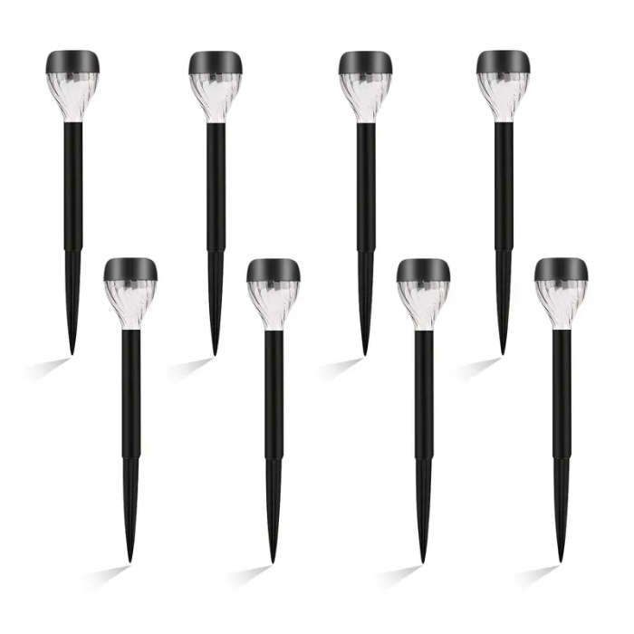 8 PCS Solar LED Lawn Lights