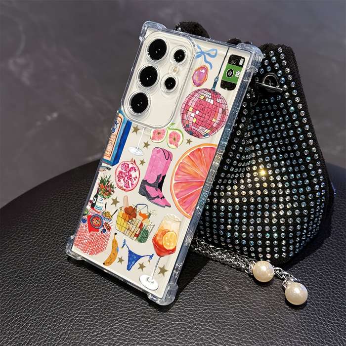 1Ps Black For Samsung Galaxy S25 Plus Phone Cases