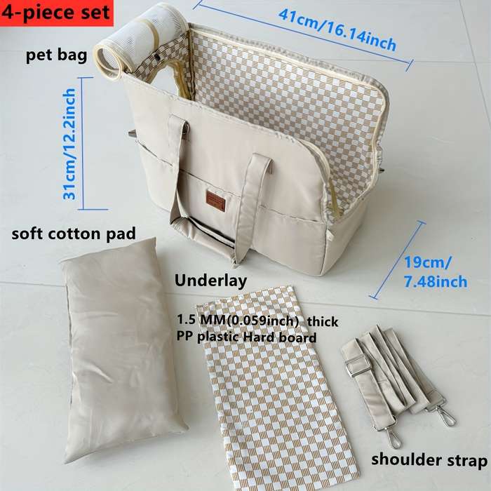 1pc Brown 1 Pet Bag