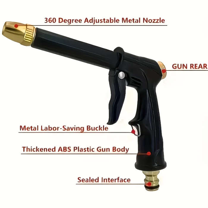1 Set Quick-Connect Foam Sprayer for Car Maintenance Durable Plastic