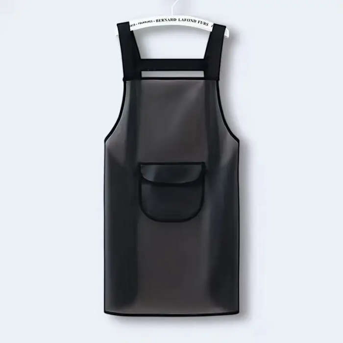 1pc Disposable TPU Waterproof And Oil-Proof Women'S Apron Kitchen Household Men'S Waist Work Clothes