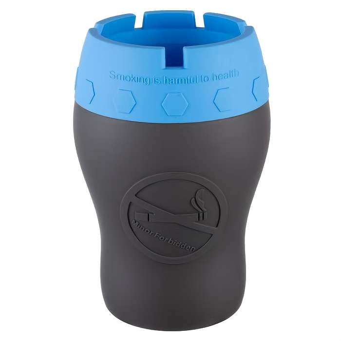1pc A Unique And Creative Silicone Ashtray for Home And Car Use Designed to Be Anti-Fall And Dust-
