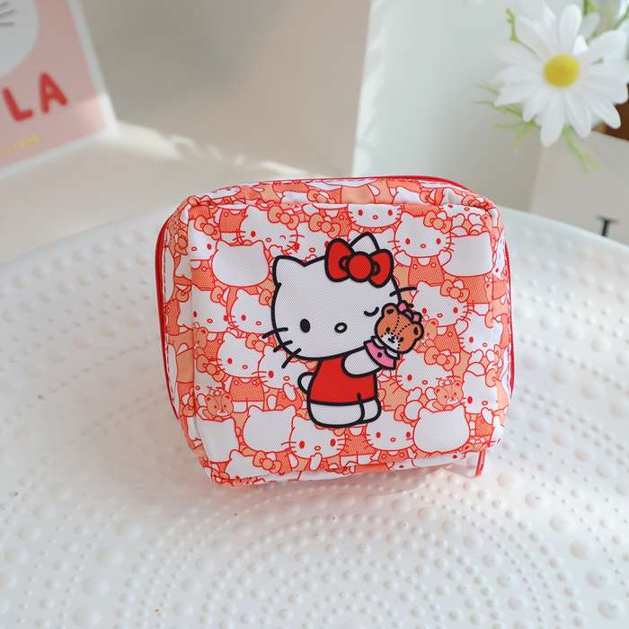 1pc Inside Bag Storage Bag New Hello Kitty Family Cartoon Hygiene Storage Bag Compact and Light