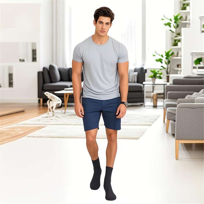Sock 5 Pairs Of Black  One Size