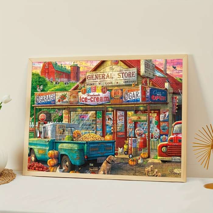 1000 Piece Paper Jigsaw Puzzle For Adults 38.0x26.01cm High-Difficulty