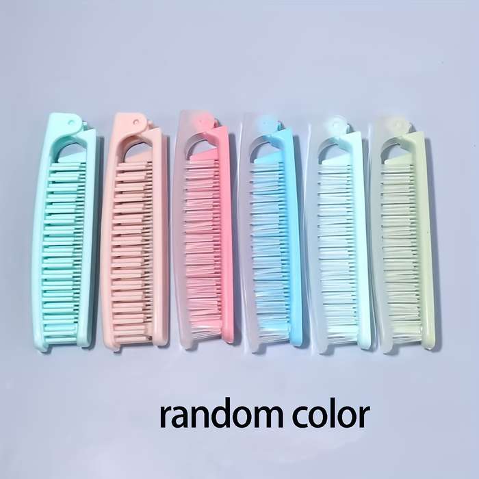 1pc Random Color Pet Folding Comb Pet Comb