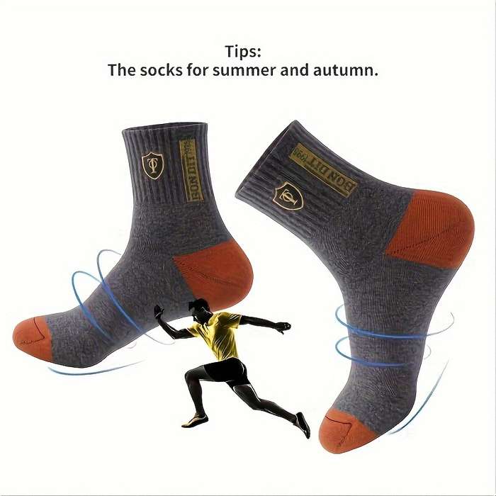 Sock 5 Pairs Of Mixed Colors  One Size
