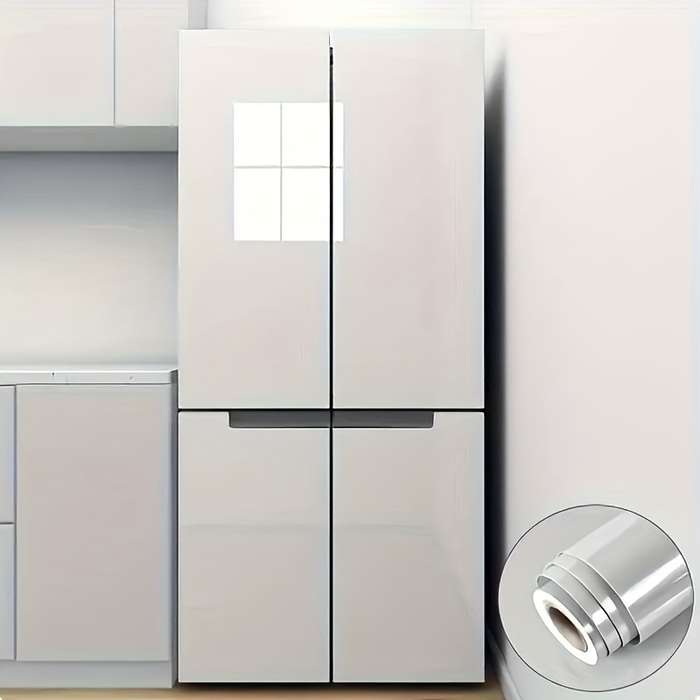 1PC Wall StickersGlossy Black23.6X196.85in  60X500cm