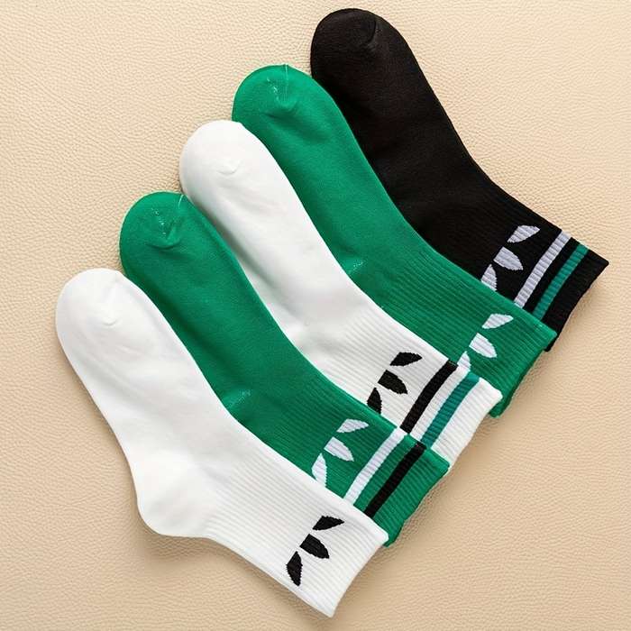 10 Pairs Multicolor One Size High Elastic Socks