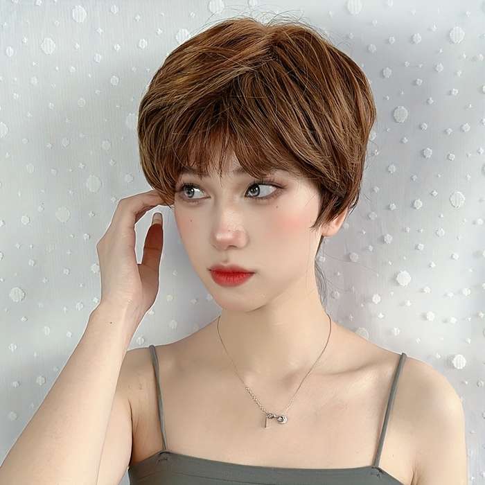 1Pc Photo Color 15.24cm Fashion Design Wig