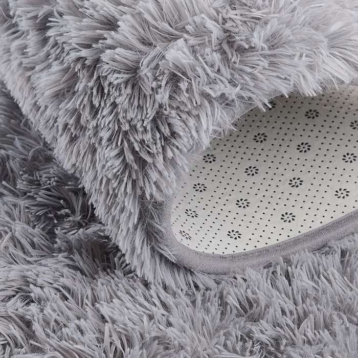1Pc 100x120cm Gray Bottom Black Line Floor Mat