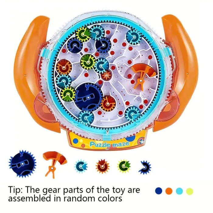 3D Puzzle Maze Toy Orange
