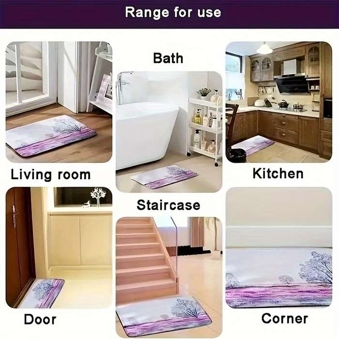 1Pc 15.74x23.62inch 40x60cm Floor Mat