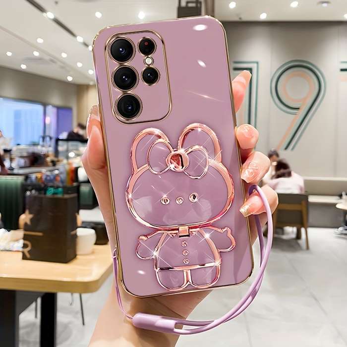 1pc Purple For Samsung Galaxy S22 Ultra 5G Phone Cases