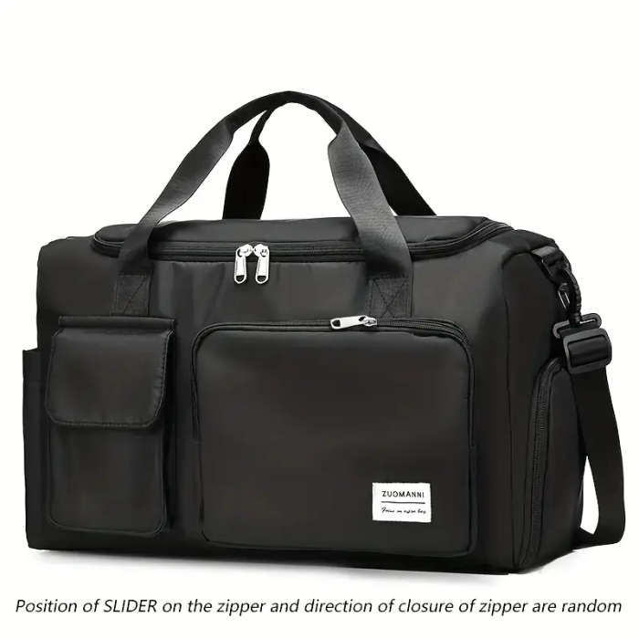 Unisex Large Capacity Nylon Travel Gym Tote