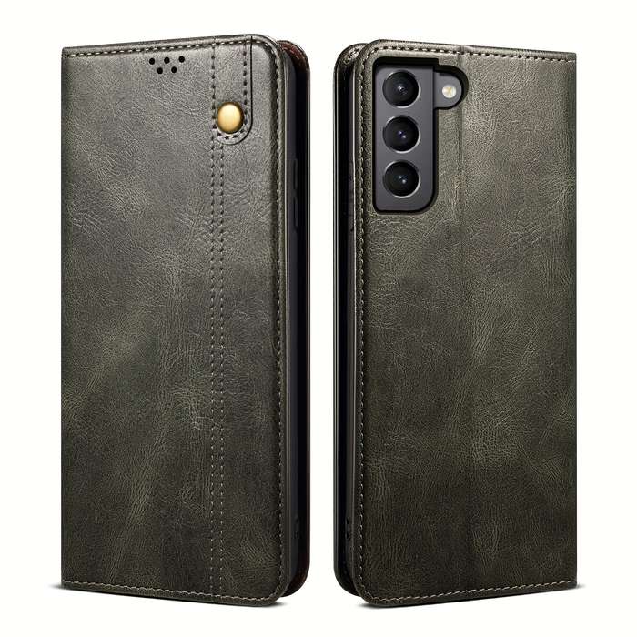 1pc Dark Green For Samsung Galaxy S22+ 5G Phone Cases