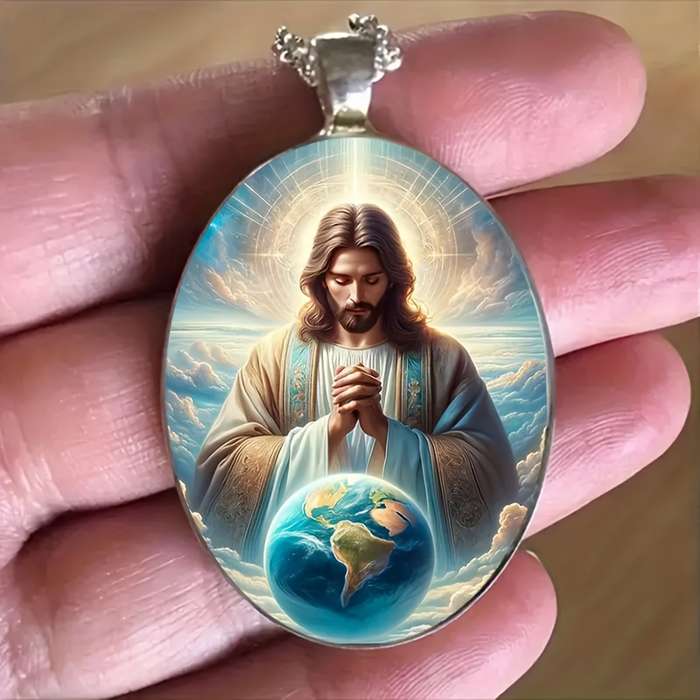 1pc Jesus Theme Pendant