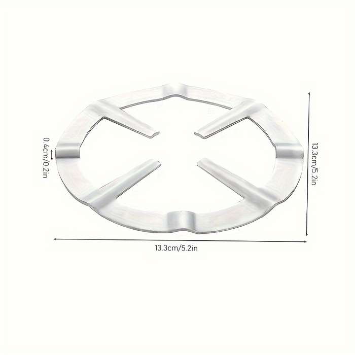 1pc WIEZ Stainless Steel Coffee Pot Holder Versatile Mocha Espresso Machine Stand for Gas Stove