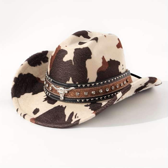 1pc Western Cowboy Hat Spring Autumn European Style Polyester 100% Lightweight Hand Woven No F