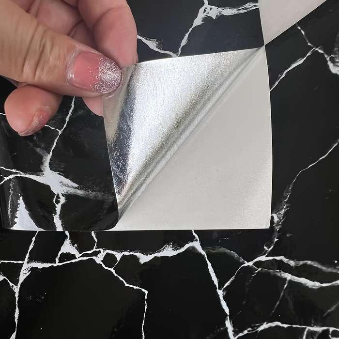 1PC Wall StickersRhineStOne Black40x300cm