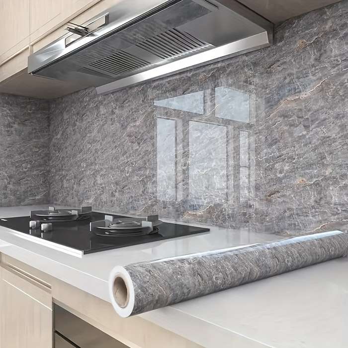 1PC Wall StickersVolcanic Rock40.13cmX10.0Meters