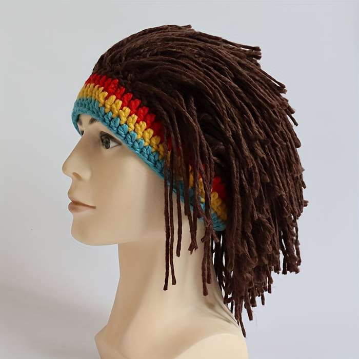 1Pc Light Brown Fashion Design Wig