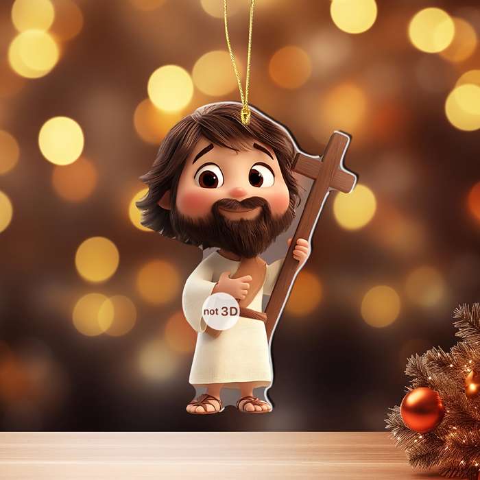 6 Piece Set Jesus Theme Pendant